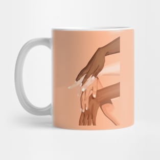 Black Lives Matter Empowered Hands Mug